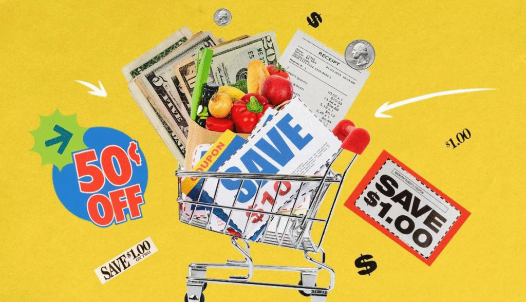 “Best food and grocery discounts to save money in 2026, featuring grocery deals, coupons, and shopping savings.”