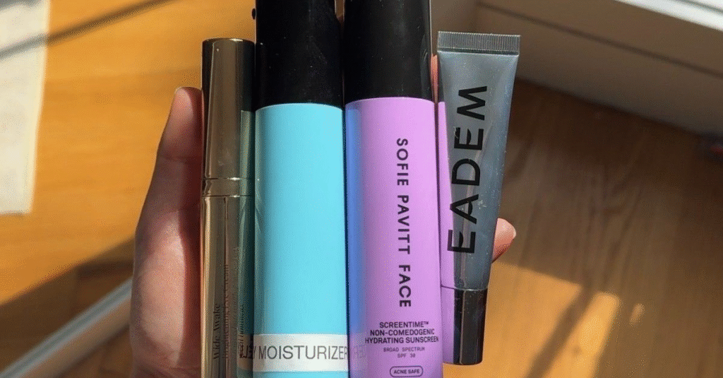 Best skincare products to try in 2026 displayed together for a complete skincare product review guide