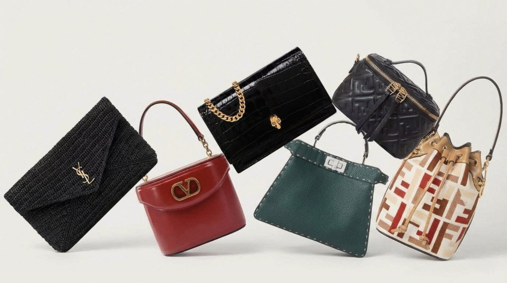 Luxury handbag brand branding strategy in 2026 featuring premium design, packaging, and visual identity