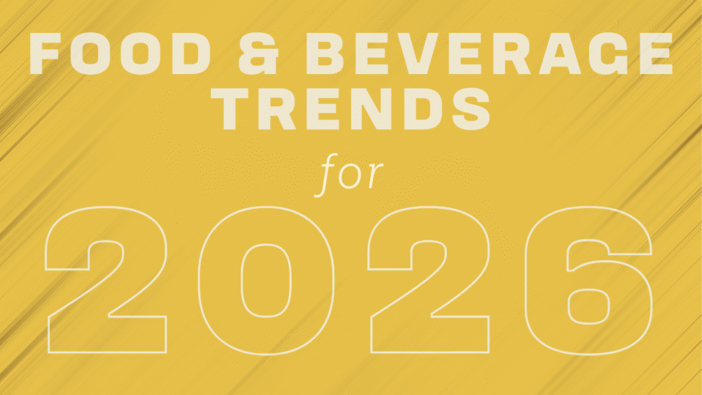 Top food market and beverage trends to watch in 2026